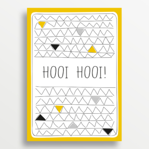 Ansichtkaart Hooi hooi hoi hoi Blitz Ontwerpt