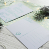 kerstkaart blitz ontwerpt grafisch mint letters hartje