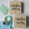 handlettering notitieboek creative notes_blitz ontwerpt