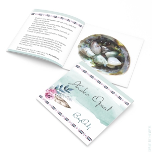 illustraties brochures edelstenen Bryonly Andes Opaal