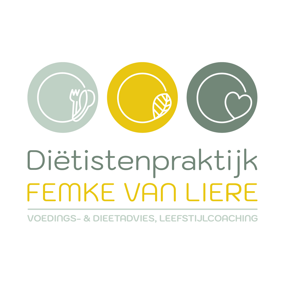 Logo Diëtistenpraktijk Femke van Liere Blitz Ontwerpt illustraties