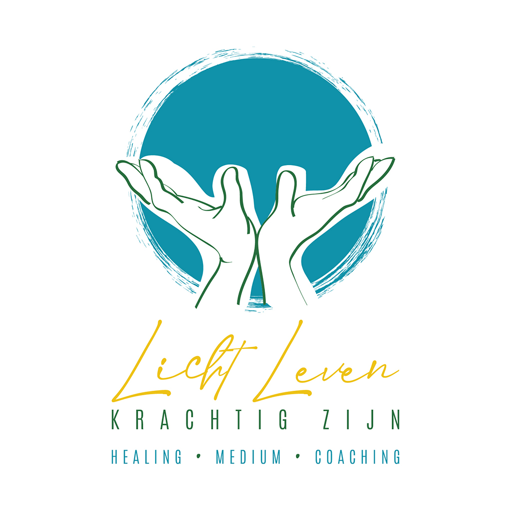 Logo medium Licht leven, krachtig zijn door Blitz Ontwerpt