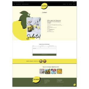 Website Chiesanuova Limoncello Blitz Ontwerpt webdesign