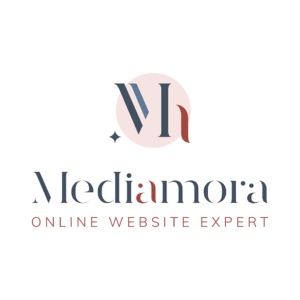 Logo Mediamora Webdesign Blitz Ontwerpt