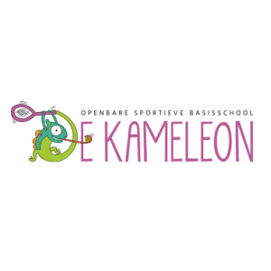 Logo sportieve basisschool de Kameleon Rotterdam Blitz Ontwerpt