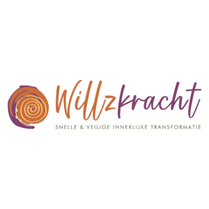Logo spiraal illustratie Willzkracht Blitz Ontwerpt Tapping Hypnotherapie
