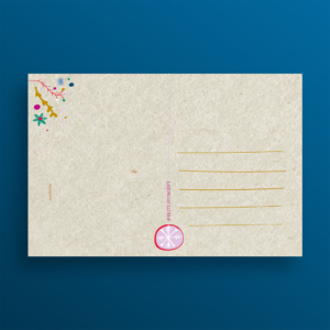 Kerstkaart illustratie Jingle tree Christmas Duurzaam papier Blitz Ontwerpt