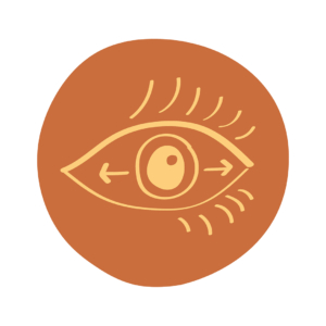 illustratie EMDR therapie logo Willzkracht Blitz Ontwerpt