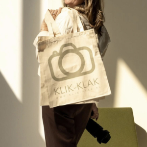 Klik-klak fotografie Rotterdam canvas tas illustratie Blitz Ontwerpt