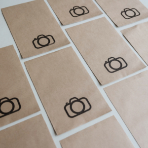 Klik-klak fotografie Rotterdam illustratie camera stempel cadeauzakjes fotograaf product Blitz Ontwerpt