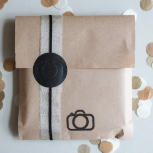 Klik-klak fotografie Rotterdam illustratie camera sticker cadeauzakjes fotograaf product Blitz Ontwerpt